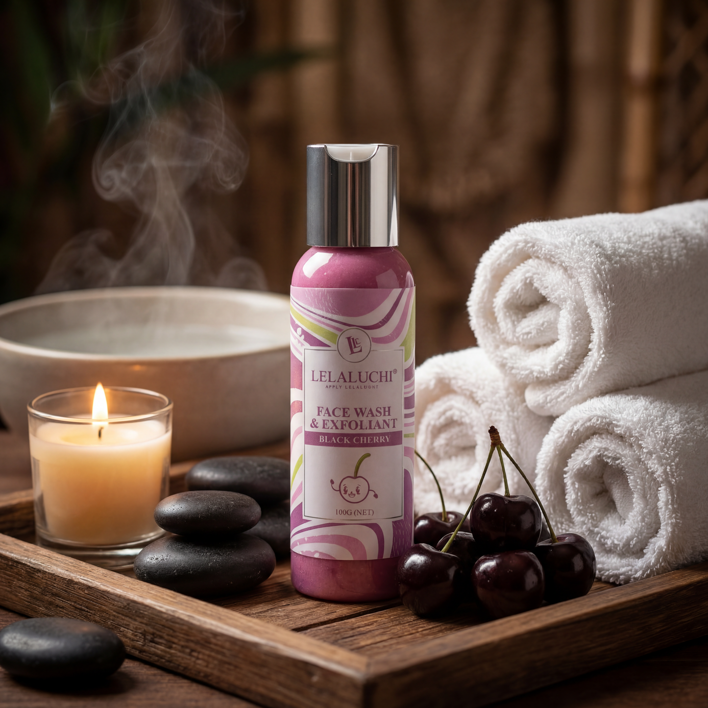 BLACK CHERRY FACE WASH & EXFOLIANT