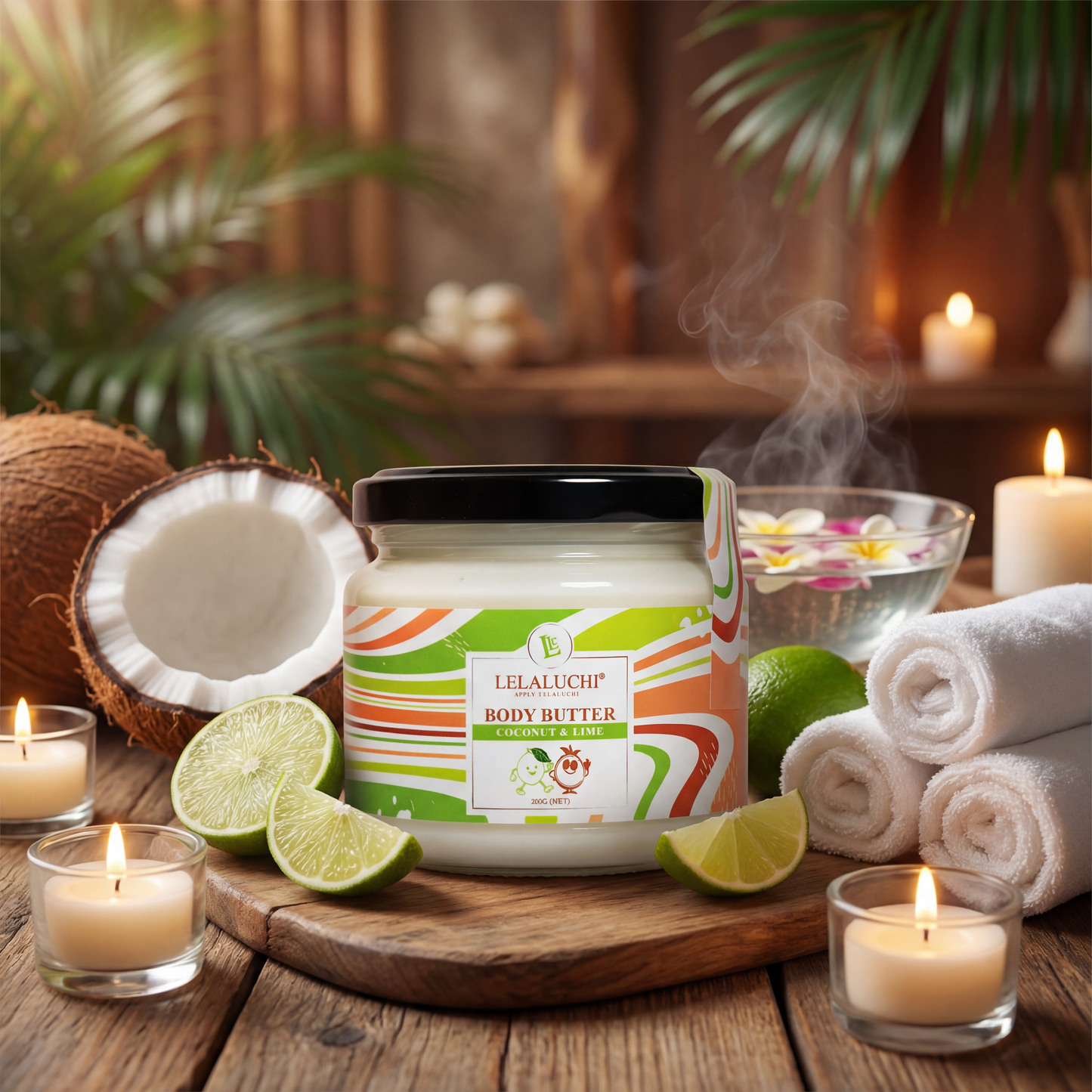 COCONUT & LIME BODY BUTTER