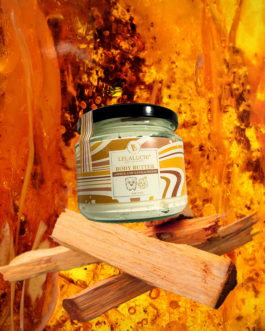 AMBER & SANDALWOOD BODY BUTTER
