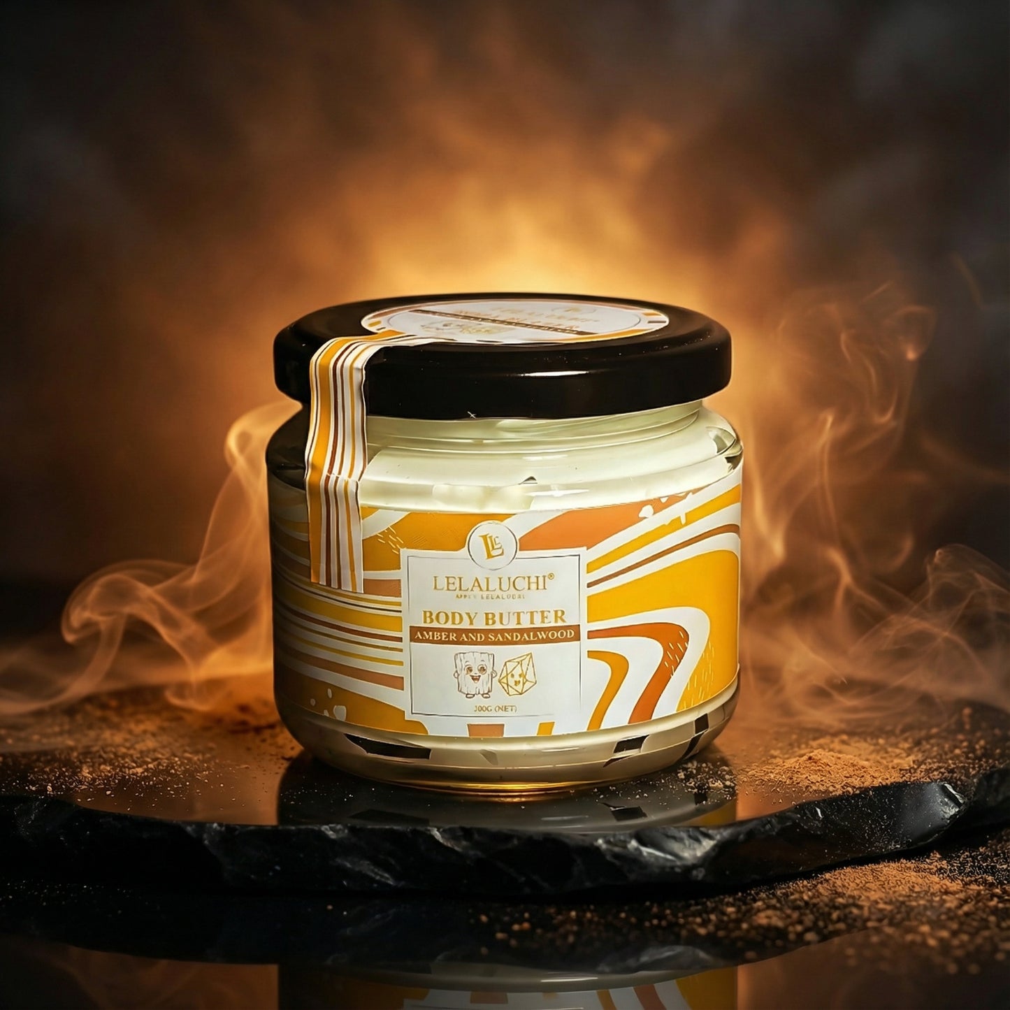 AMBER & SANDALWOOD BODY BUTTER