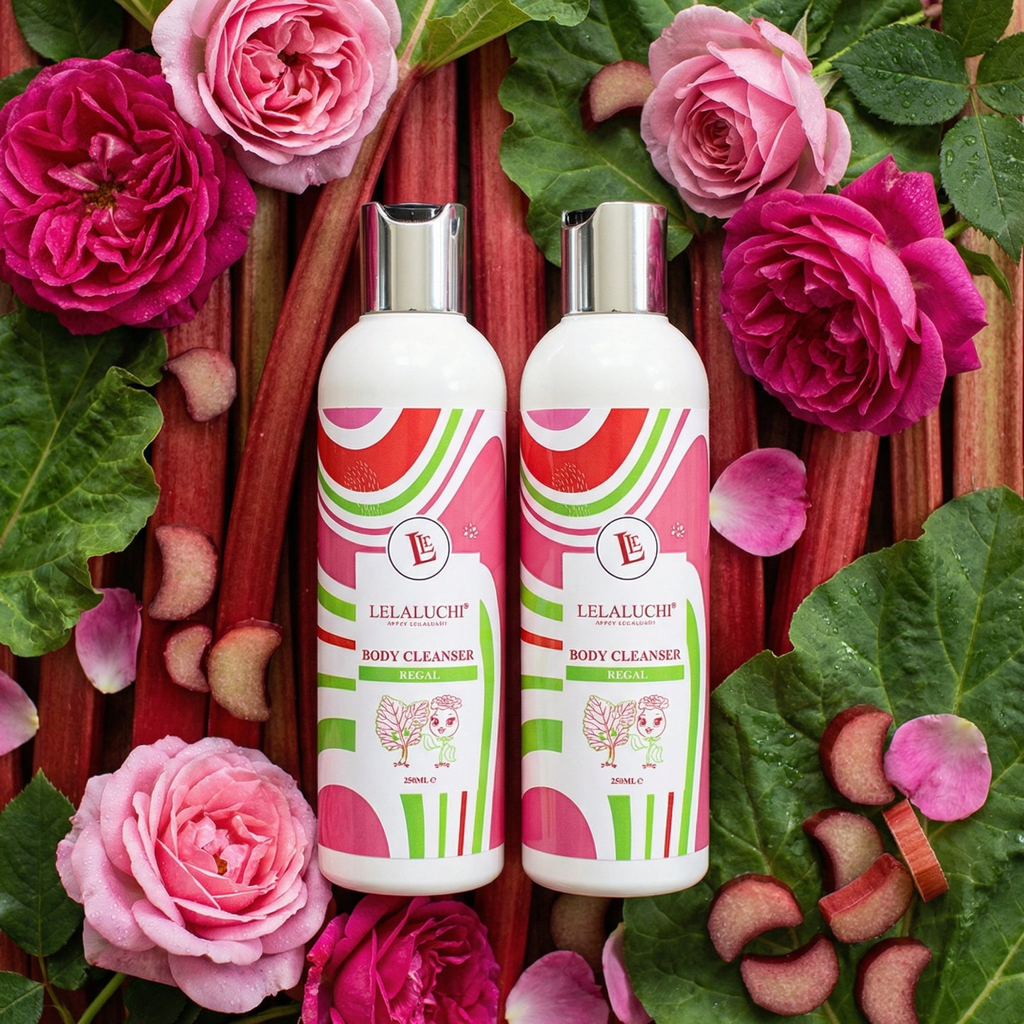Regal Rhubarb & Rose Body cleanser