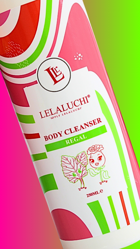 Regal Rhubarb & Rose Body cleanser