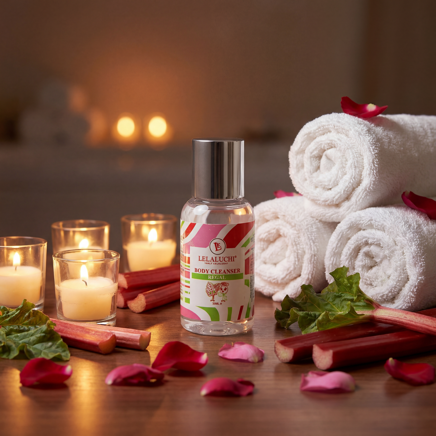 Regal Rhubarb & Rose Luchi Little Ones Body Cleanser