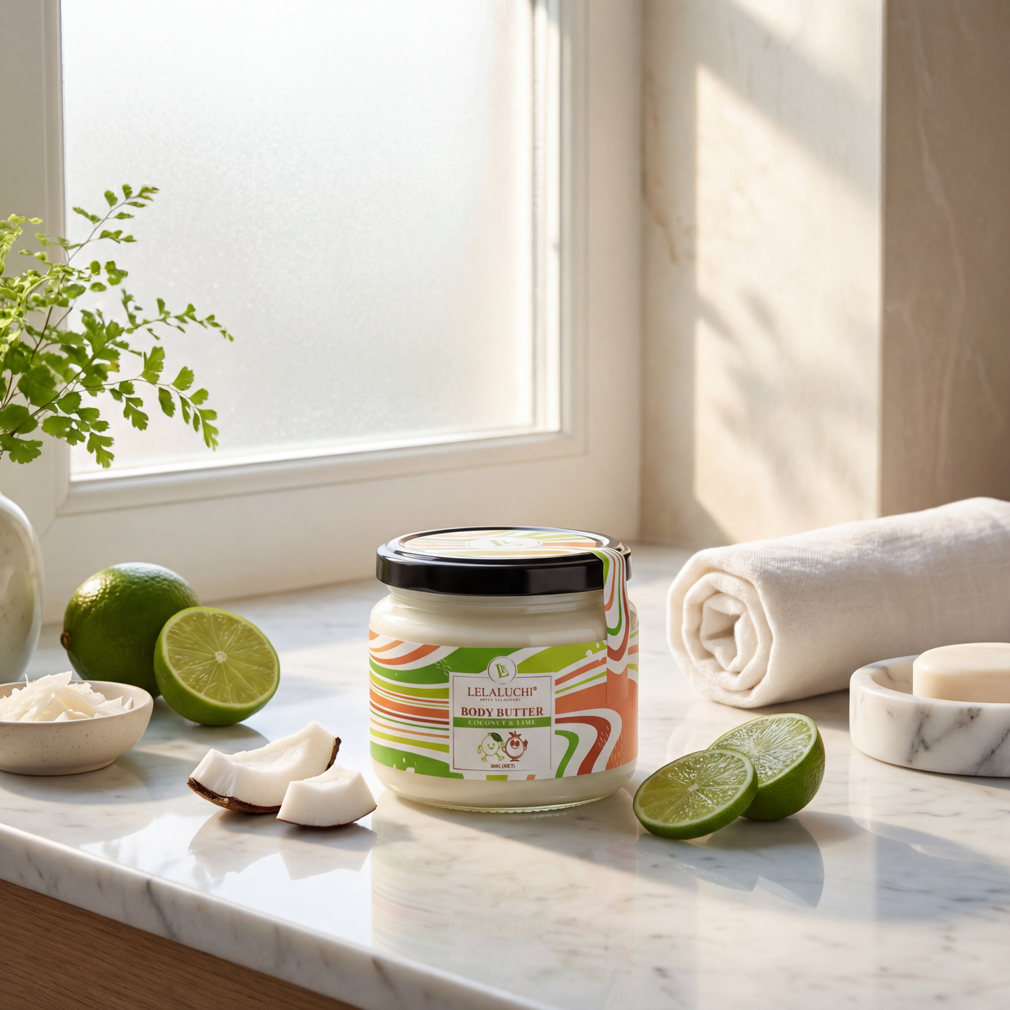 COCONUT & LIME BODY BUTTER