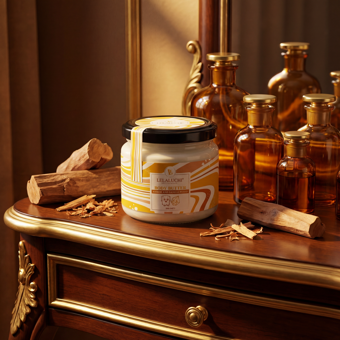 AMBER & SANDALWOOD BODY BUTTER