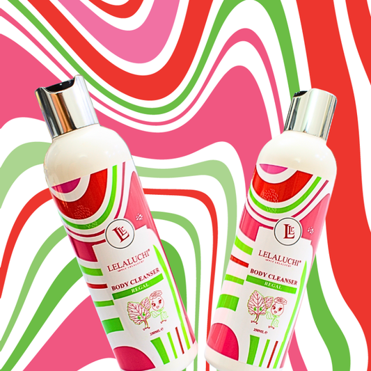 Regal Rhubarb & Rose Body cleanser