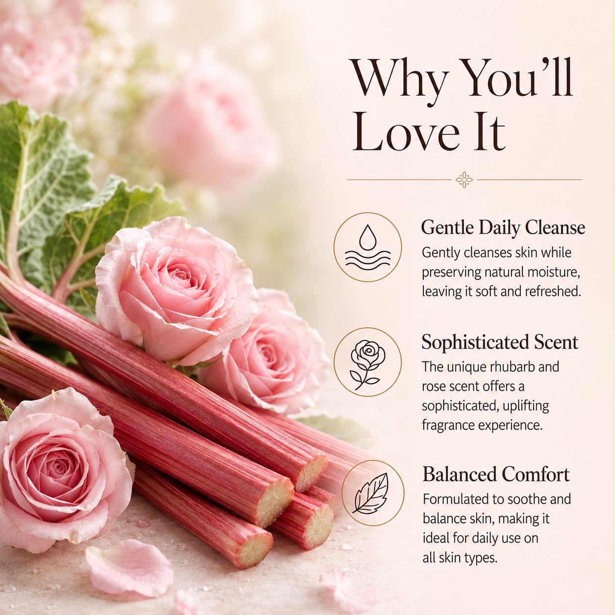 Regal Rhubarb & Rose Luchi Little Ones Body Cleanser