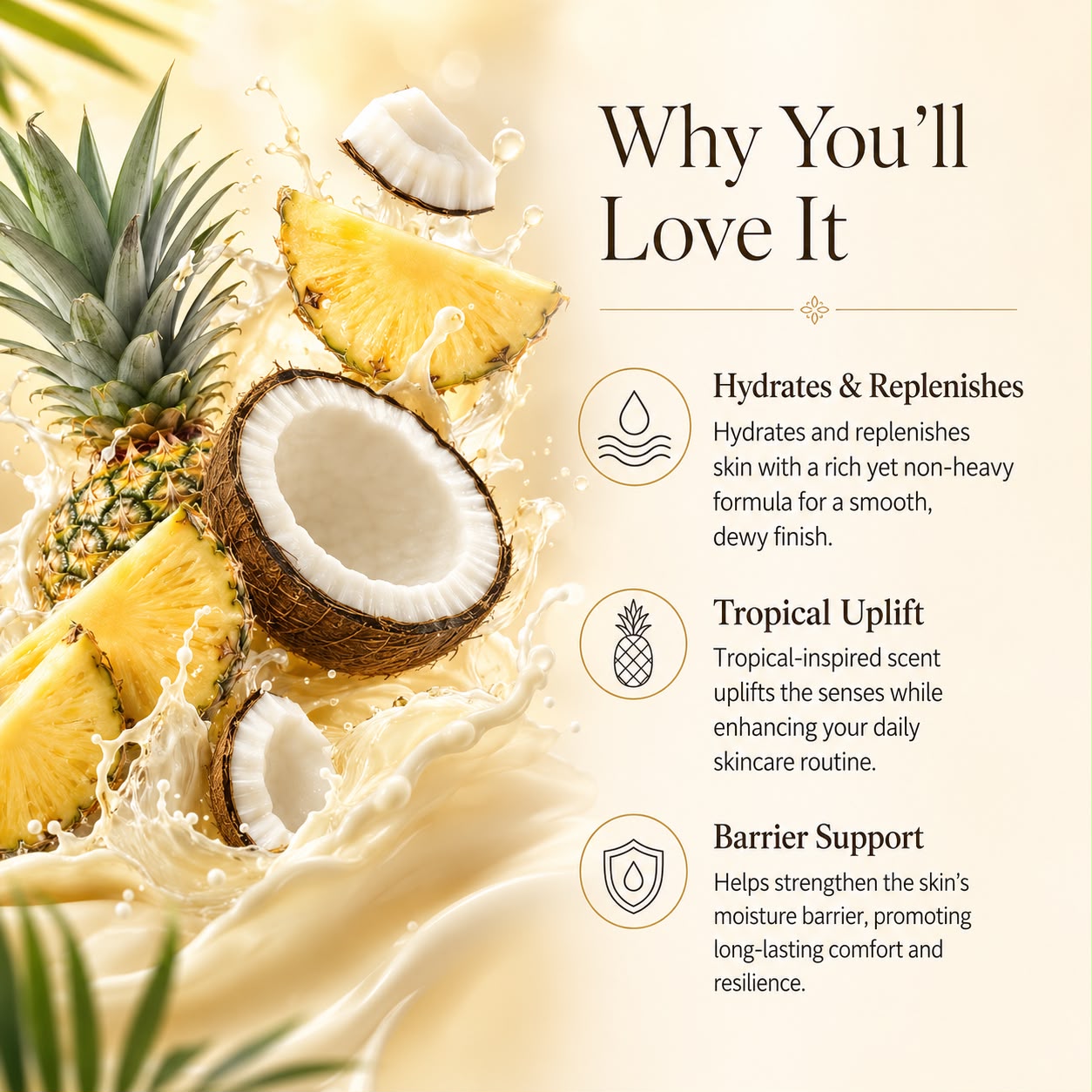 PINA COLADA FACE CREAM