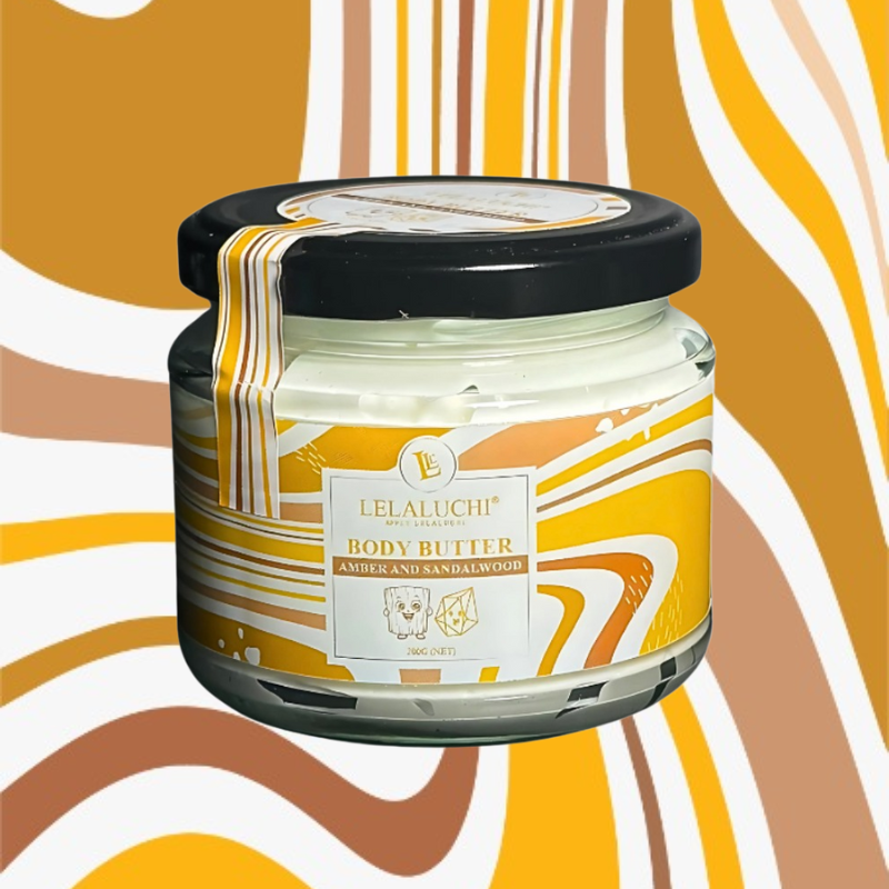 AMBER & SANDALWOOD BODY BUTTER