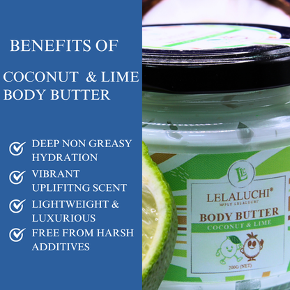 COCONUT & LIME BODY BUTTER