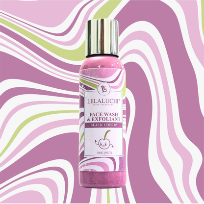 BLACK CHERRY FACE WASH & EXFOLIANT