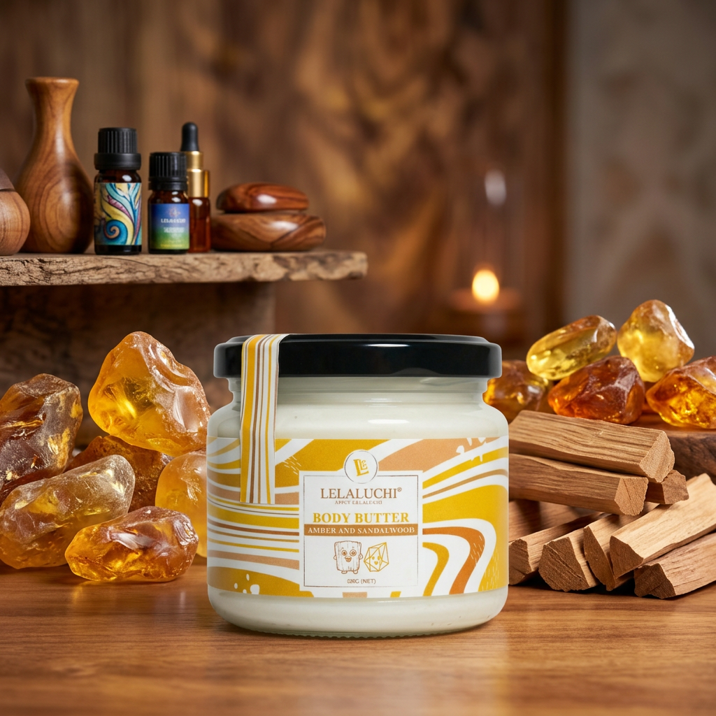 AMBER & SANDALWOOD BODY BUTTER