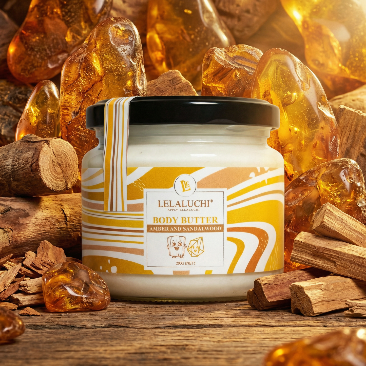 AMBER & SANDALWOOD BODY BUTTER