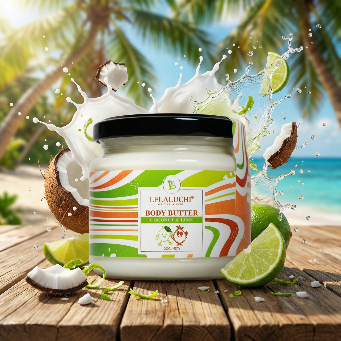 COCONUT & LIME BODY BUTTER
